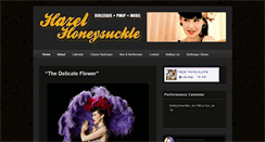 Desktop Screenshot of hazelhoneysuckle.com